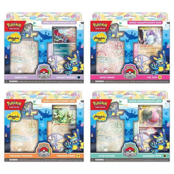 2024 Pokémon TCG World Championships Deck Display (Styles May Vary)