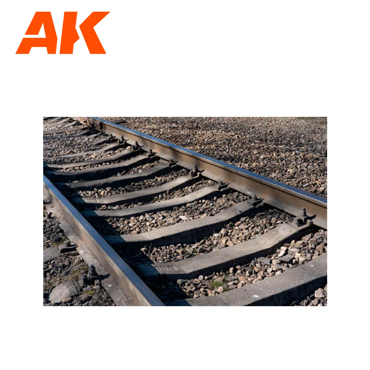AK Interactive 1/72 Small Railroad Ballast - Image 2