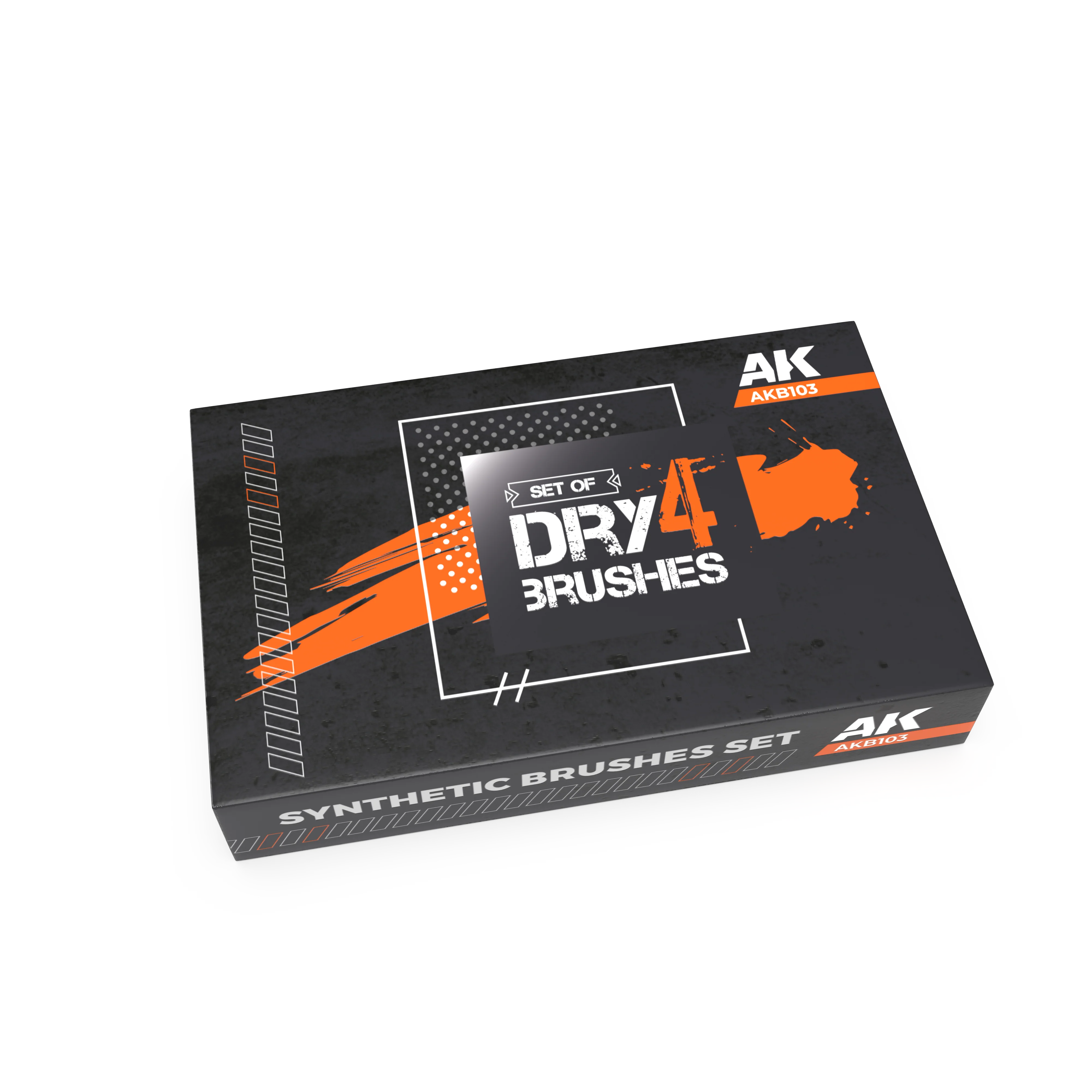 AK Interactive - Dry Brush Set (4)