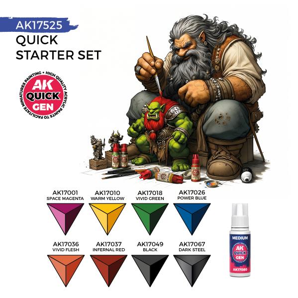AK-Interactive: Quick Gen Acrylic Contrast -Quick Starter - Image 3