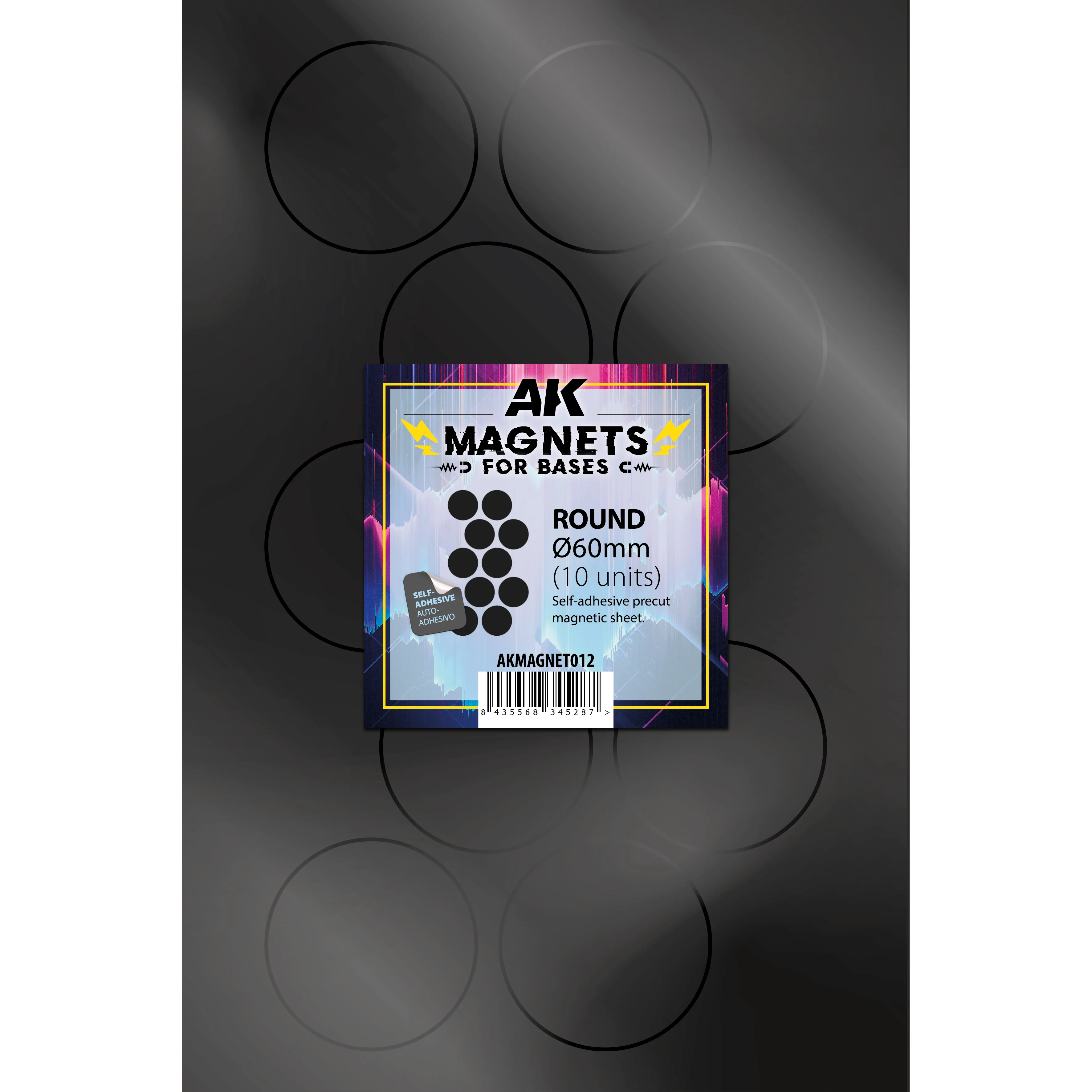 AK Interactive Round Magnetic Base (60mm)