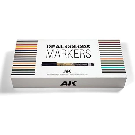 AK Interactive - Special Box 34 Real Colors Markers