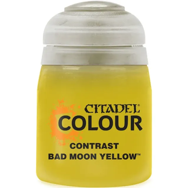 Bad Moon Yellow Contrast Paint