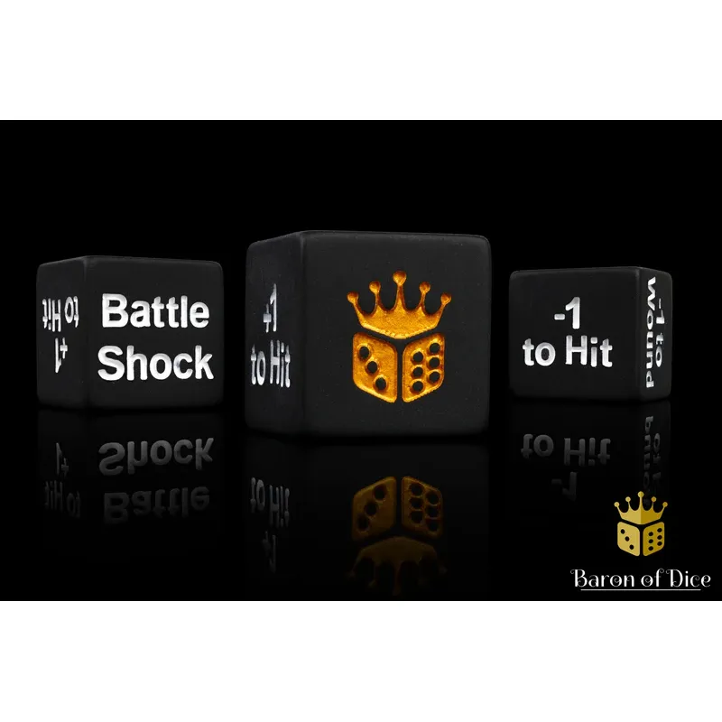 Battleshock and Counter Dice (10) - Baron of Dice
