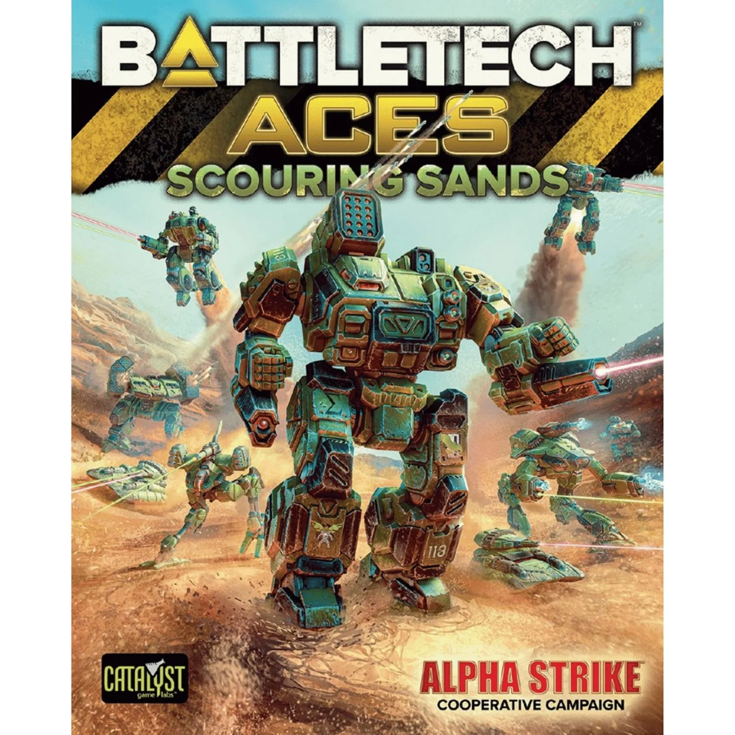 Battletech Aces: Scouring Sands Campaign Box