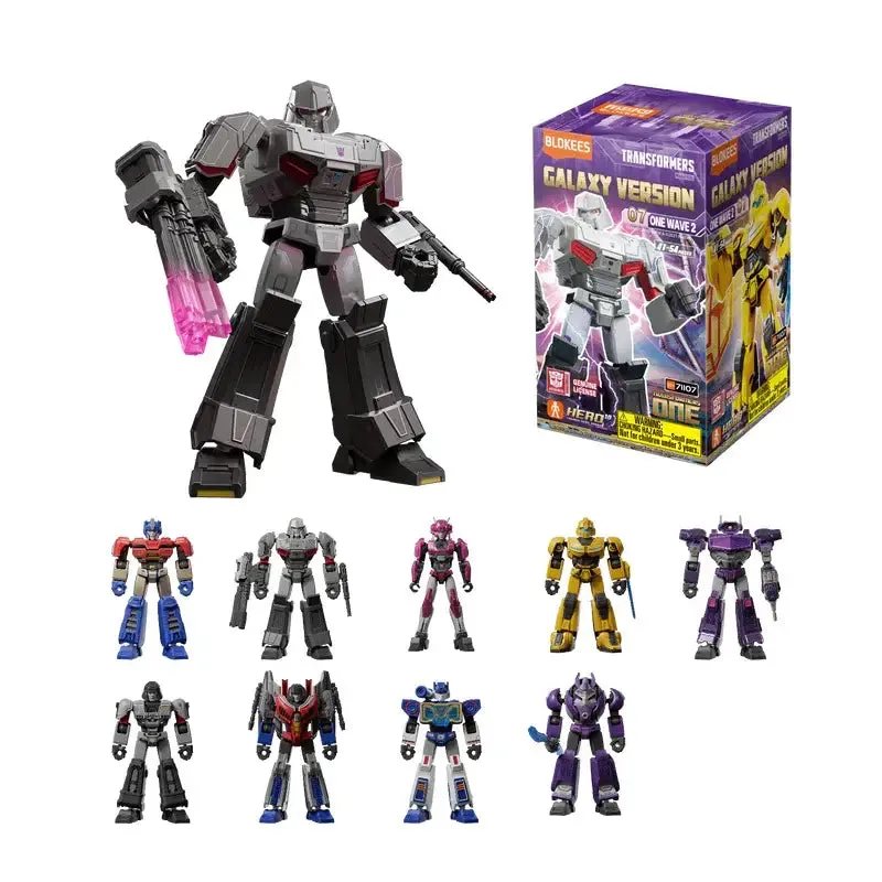 Blokees Figures | Transformers Galaxy Version 07 One Wave 2 Blind Box