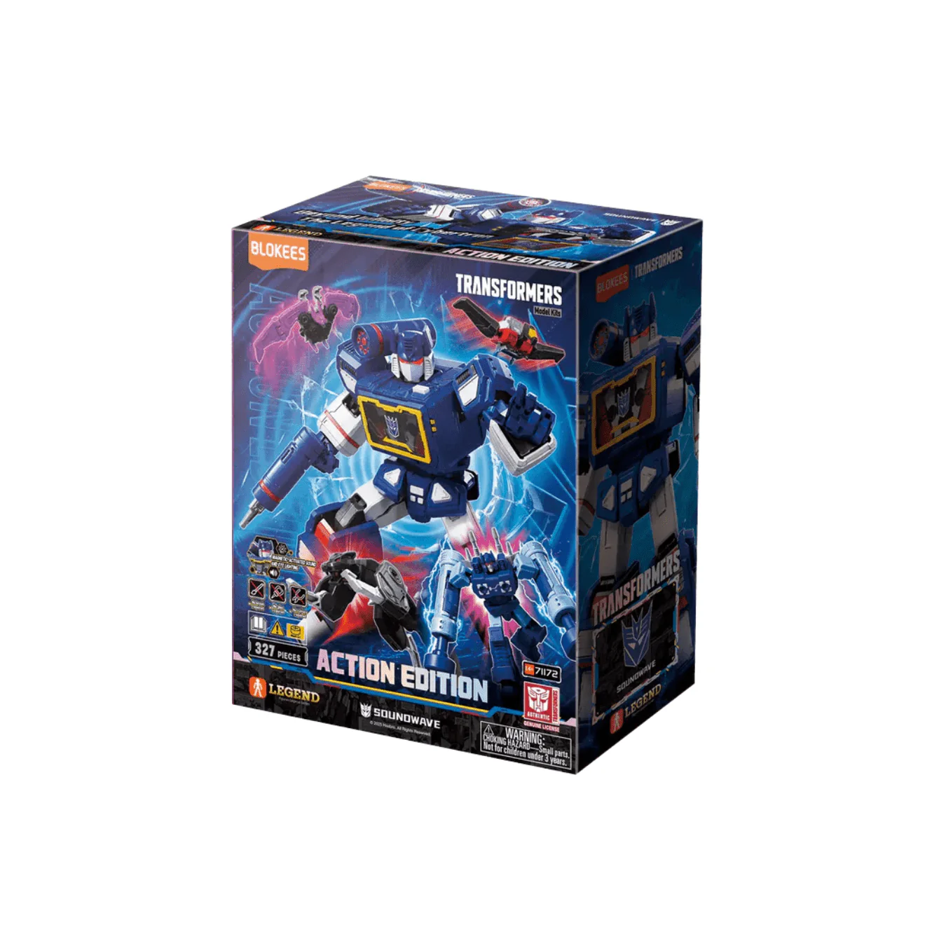 Blokees Transformers - Soundwave Action Edition - Image 6