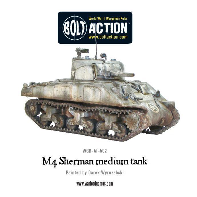 Bolt Action M4 Sherman medium tank (plastic) - Image 4