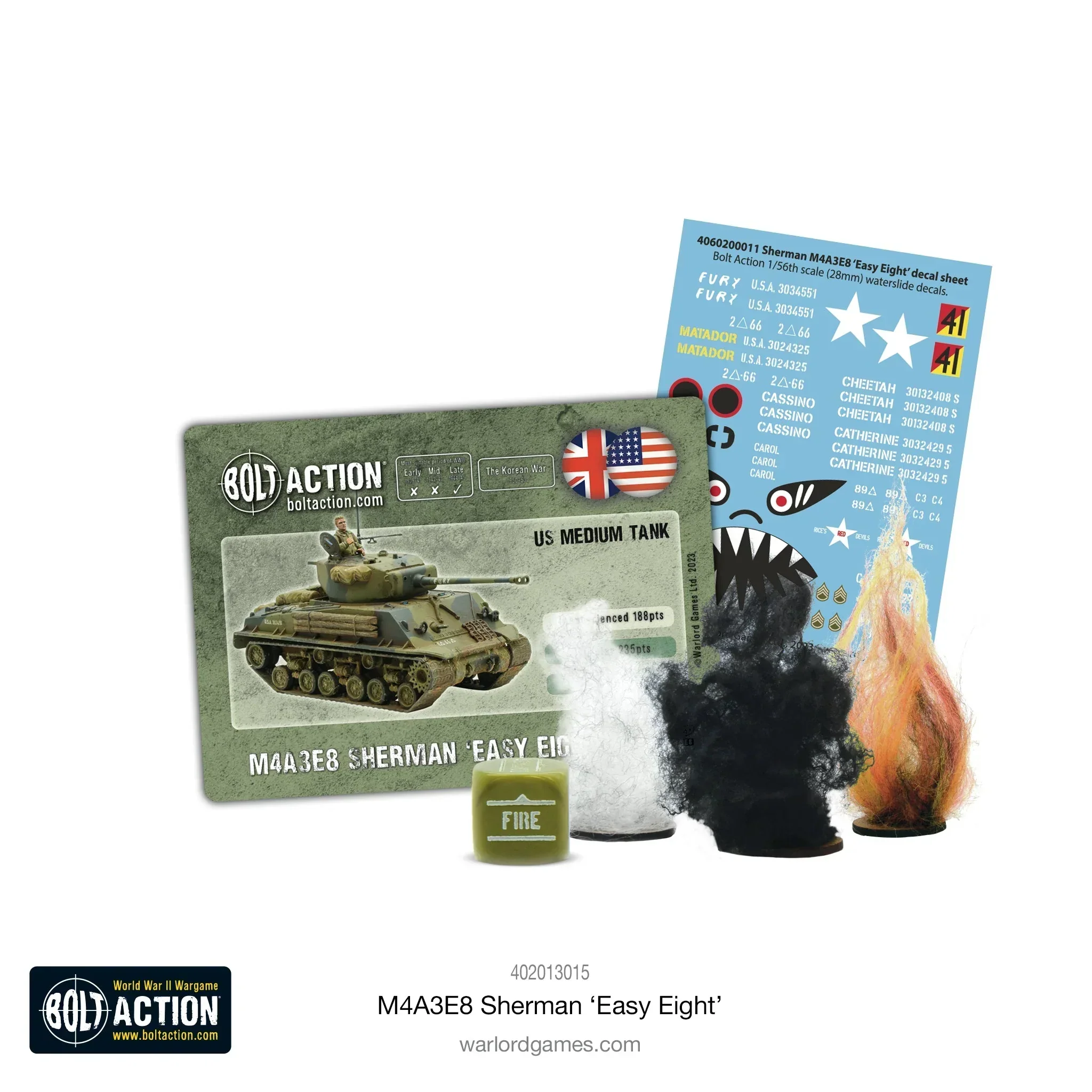 Bolt Action M4A3E8 Sherman Easy Eight Tank - Image 4