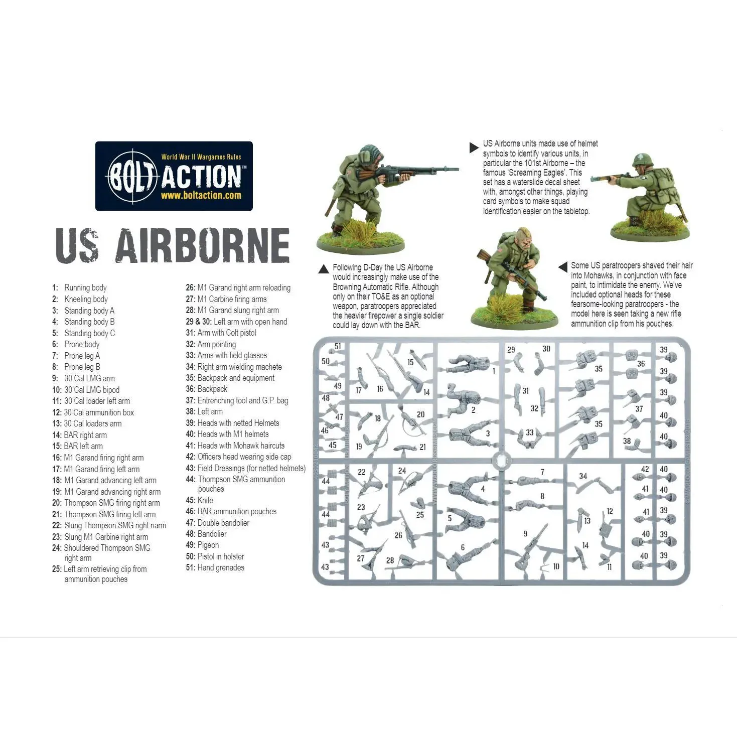 Bolt Action US Airborne Late WWII Paratroopers - Image 3