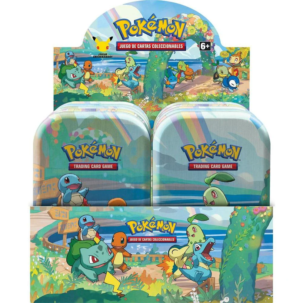 Celebrations Mini Tin Display - Pokemon