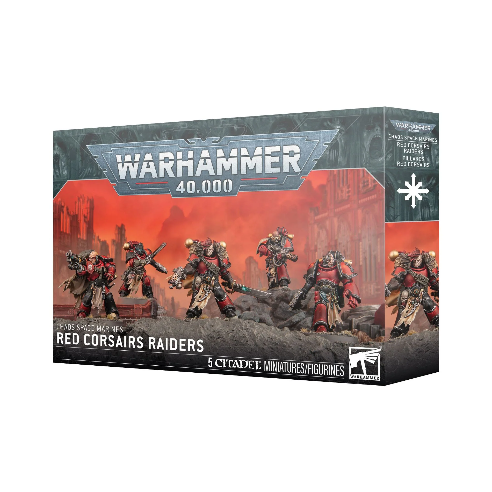 Chaos Space Marines: Red Corsairs Raiders