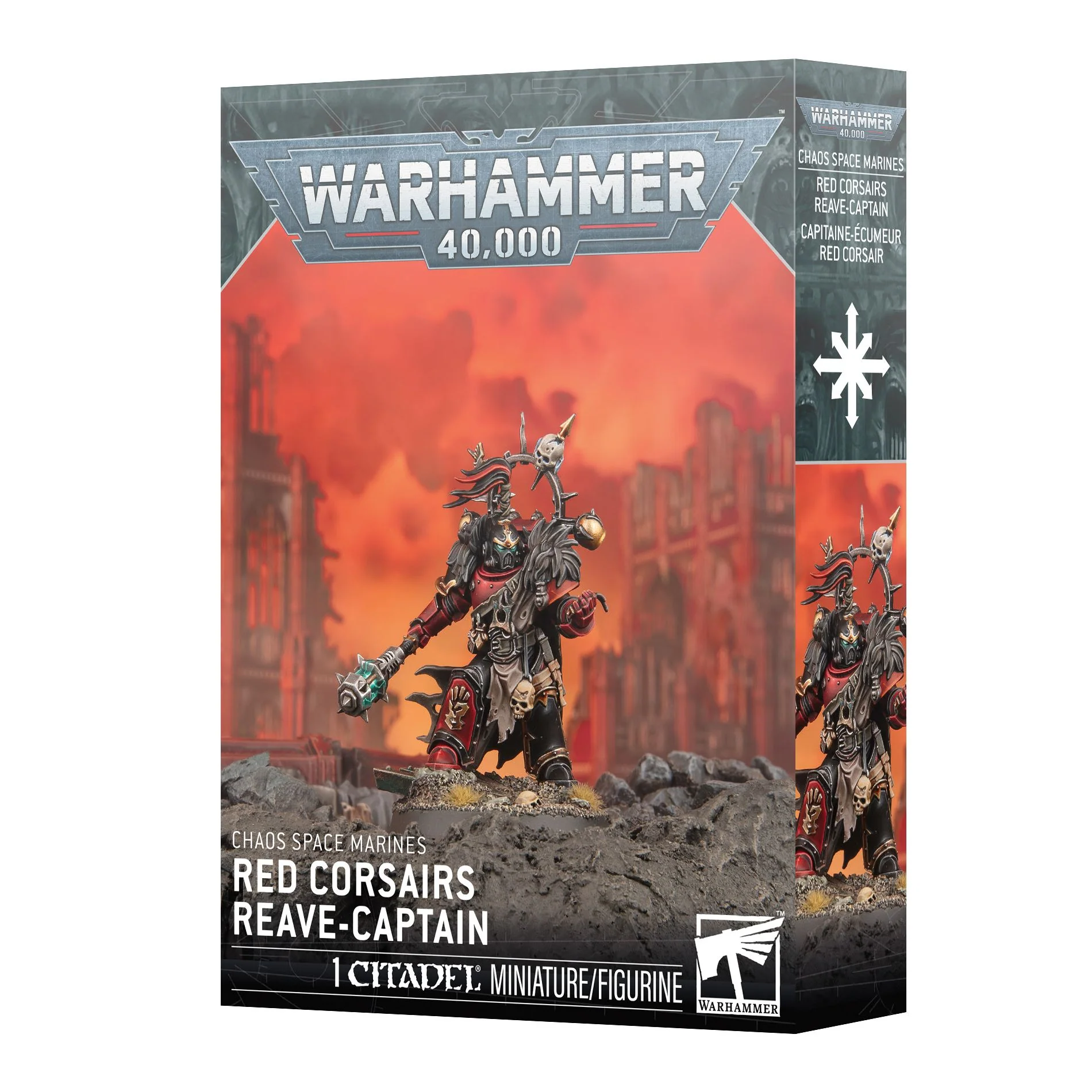 Red Corsairs Reave-Captain - Chaos Space Marines