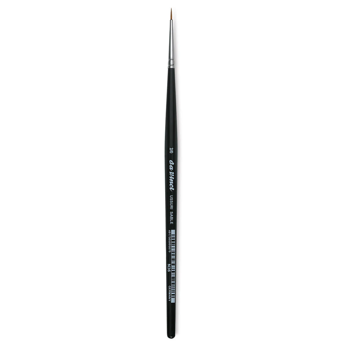 Da Vinci Red Sable Series 36 Watercolor Brush - Round, Size 2/0