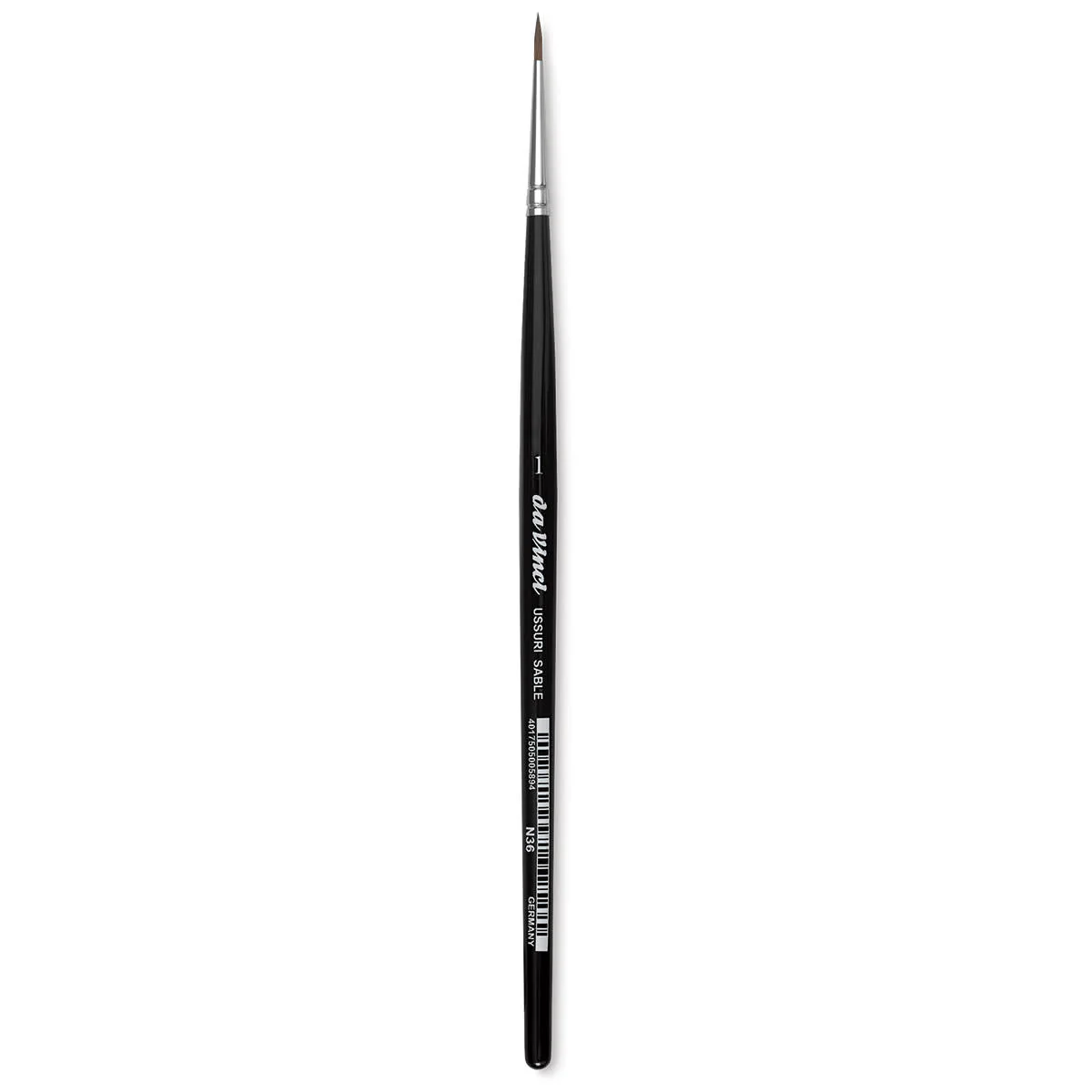 Da Vinci Ussuri Red Sable Series 36 Watercolor Brush - Round, Size 1