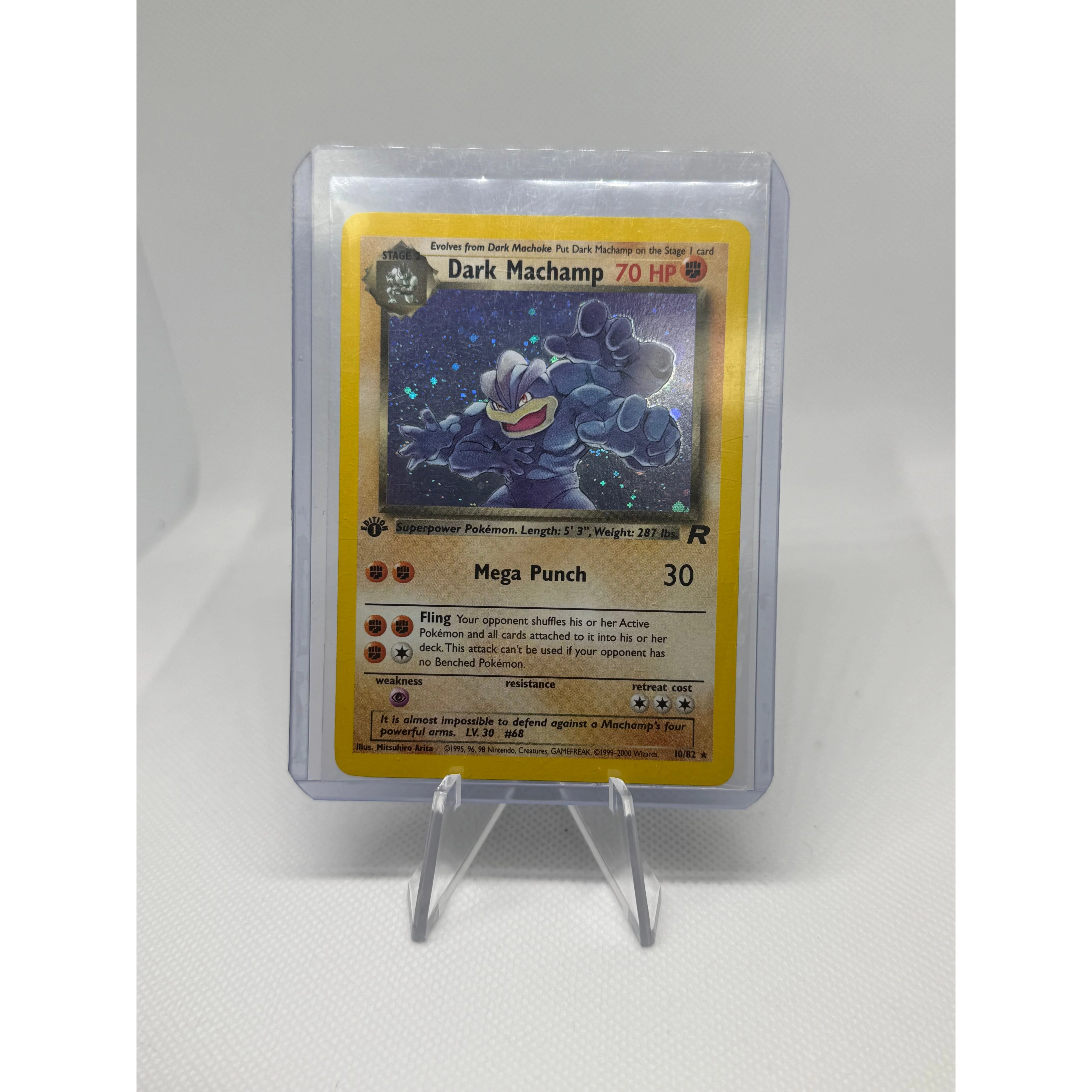 Dark Machamp 1st Edition