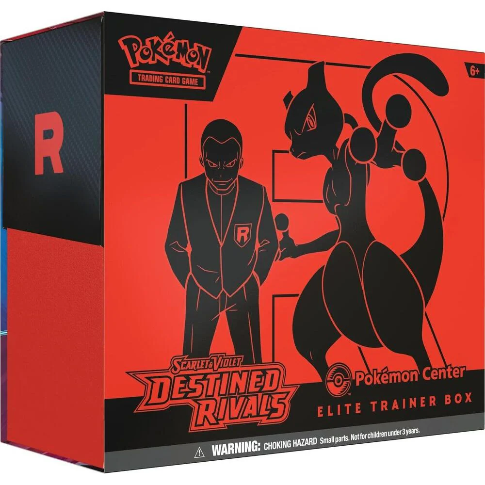 Destined Rivals Pokemon Center Elite Trainer Box (Exclusive) - SV10