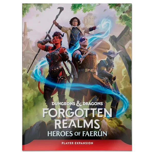 Dungeons & Dragons RPG: Forgotten Realms - Heroes of Faerun Hard Cover