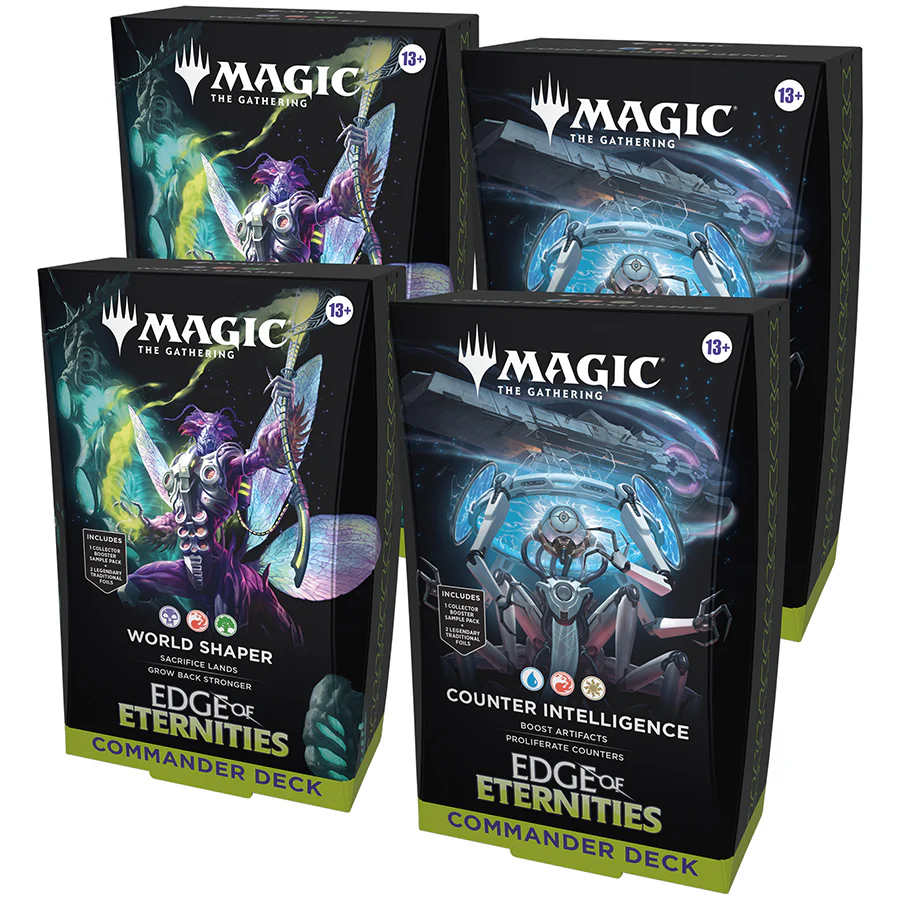 Edge of Eternities Commander Decks (4) - Magic the Gathering