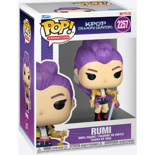 Funko Pop KPOP Demon Hunters Rumi Vinyl Figure