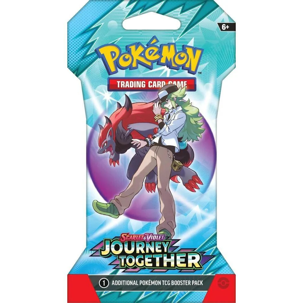 Journey Together Sleeved Booster Pack - SV09: Journey Together (Styles May Vary)