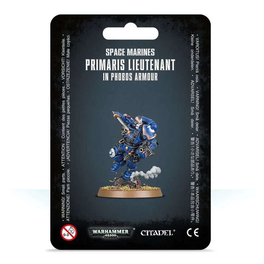 Lieutenant in Reiver Armor - Space Marines
