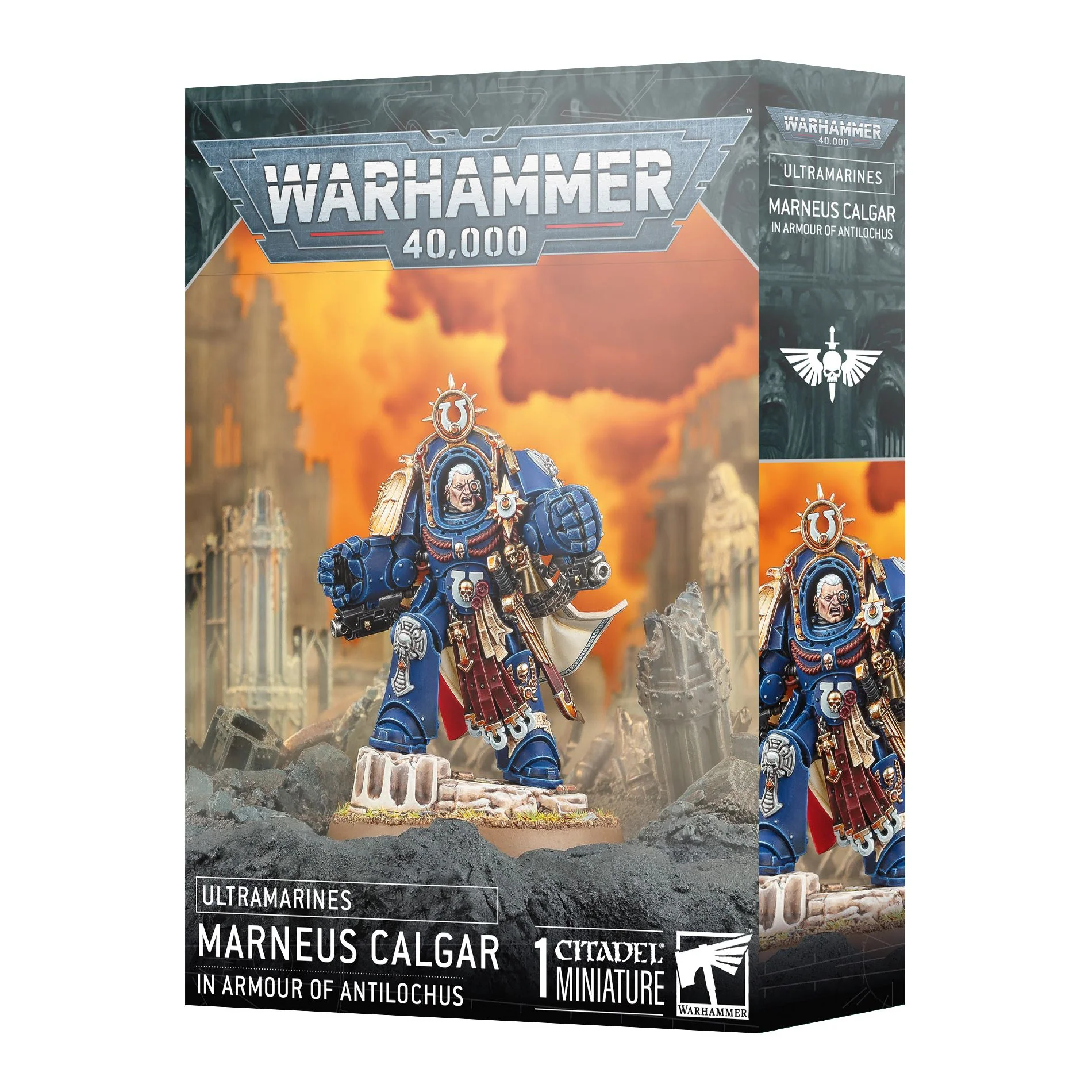 Marneus Calgar in Armour of Antilochus