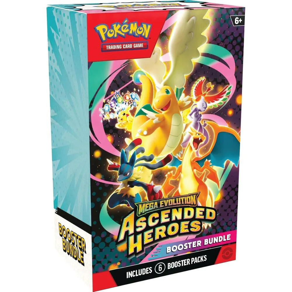 Pokémon Mega Evolution: Ascended Heroes Booster Bundle