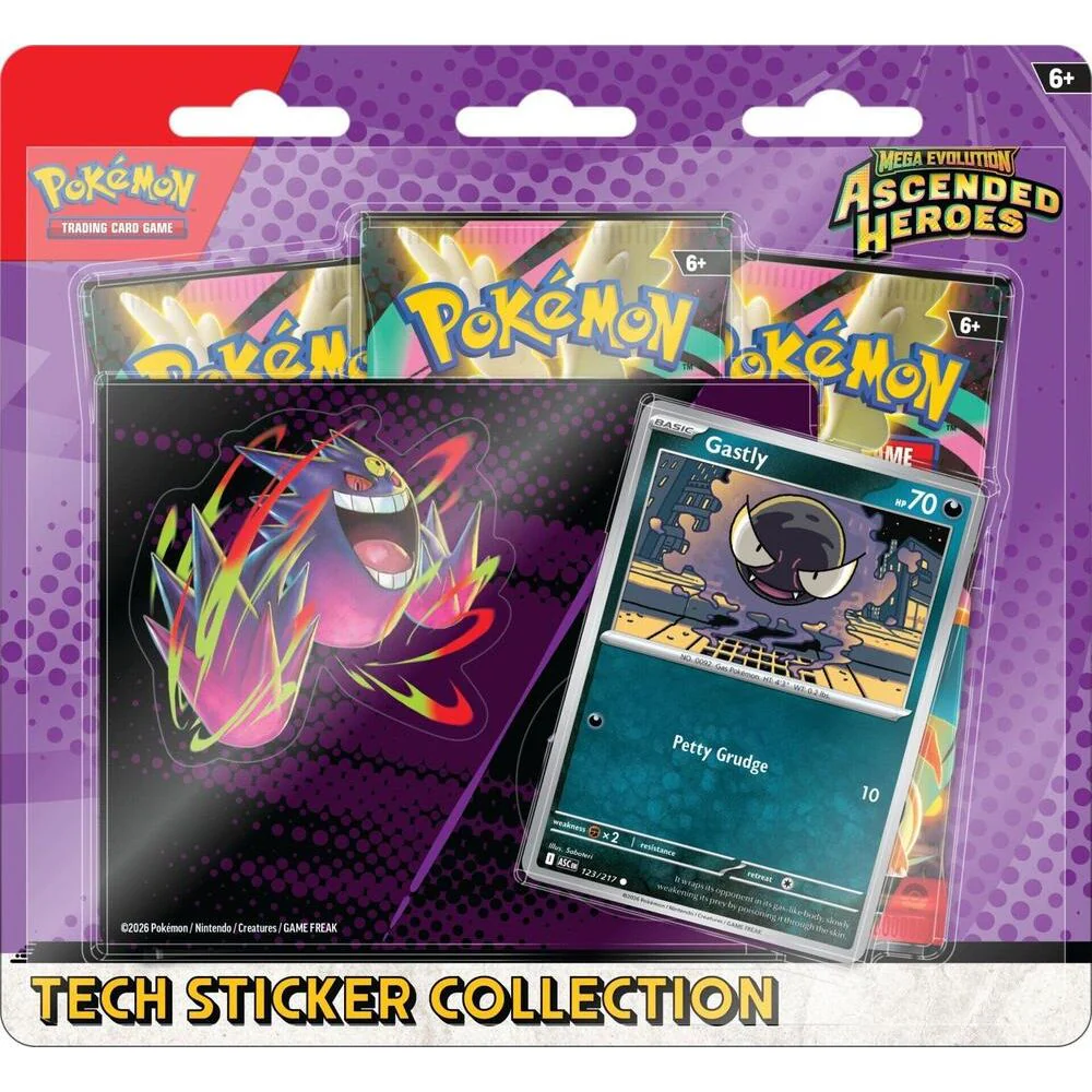 Mega Evolution: Ascended Heroes Tech Sticker Collection - Image 2