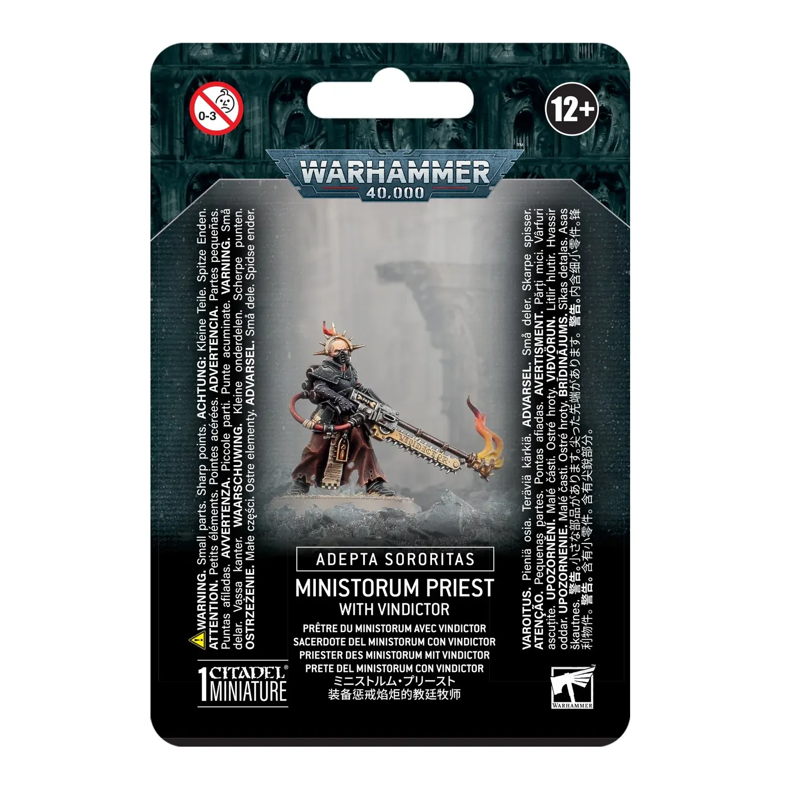 Ministorum Priest with Vindictor - Adepta Sororitas