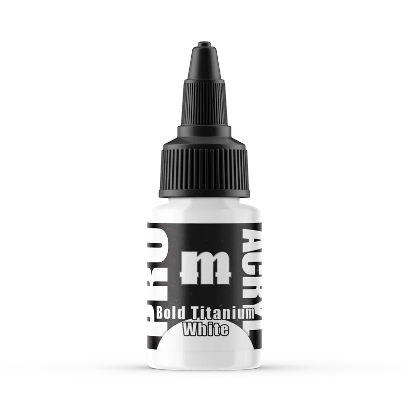Bold Titanium White - Monument Hobbies Pro Acryl