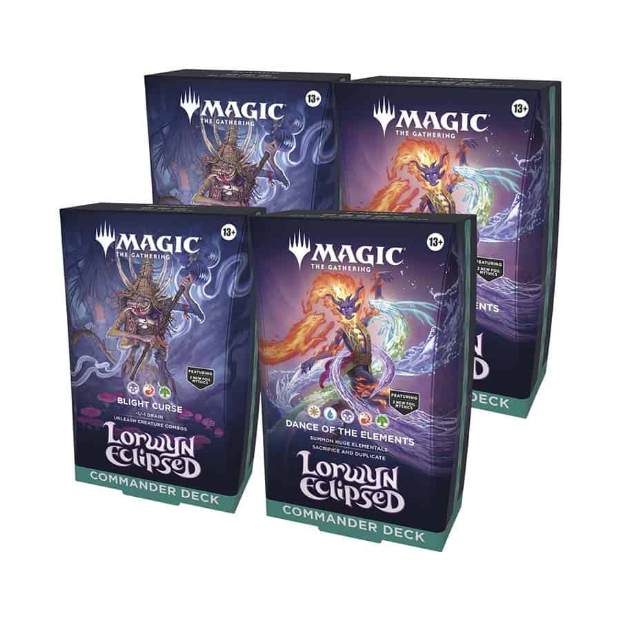 MTG Lorwyn Eclipsed Commander Box (4CT)