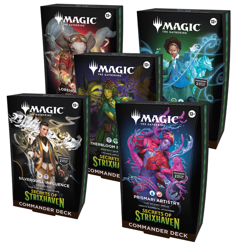 MTG Secrets of Strixhaven Commander Deck Case (5)