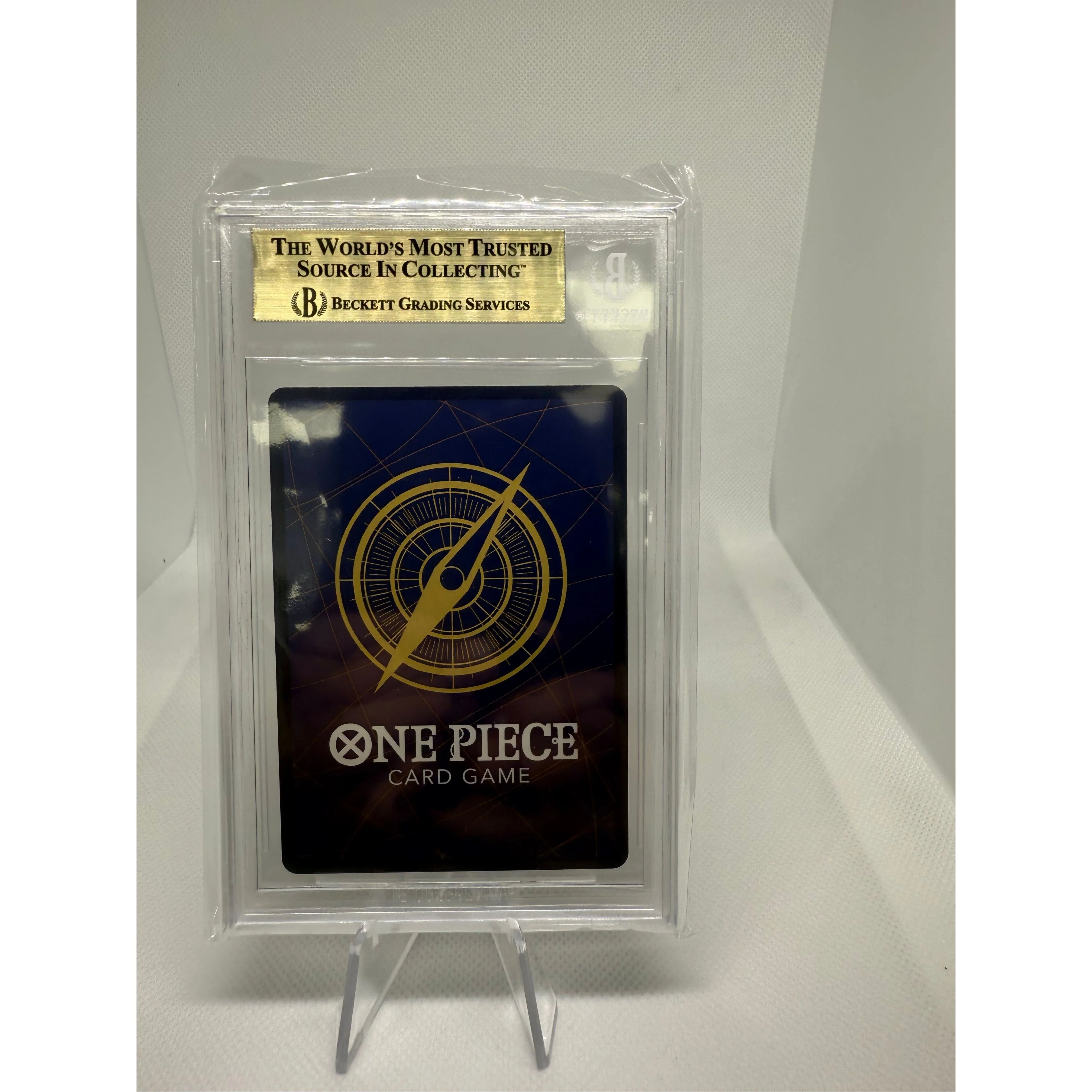 One Piece OP10119 Trafalgar Lav BGS Gold Label 9.5 Gem Mint - Image 2