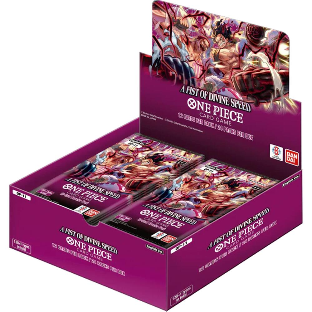 One Piece TCG: Booster Display (OP-11) A Fist of Devine Speed