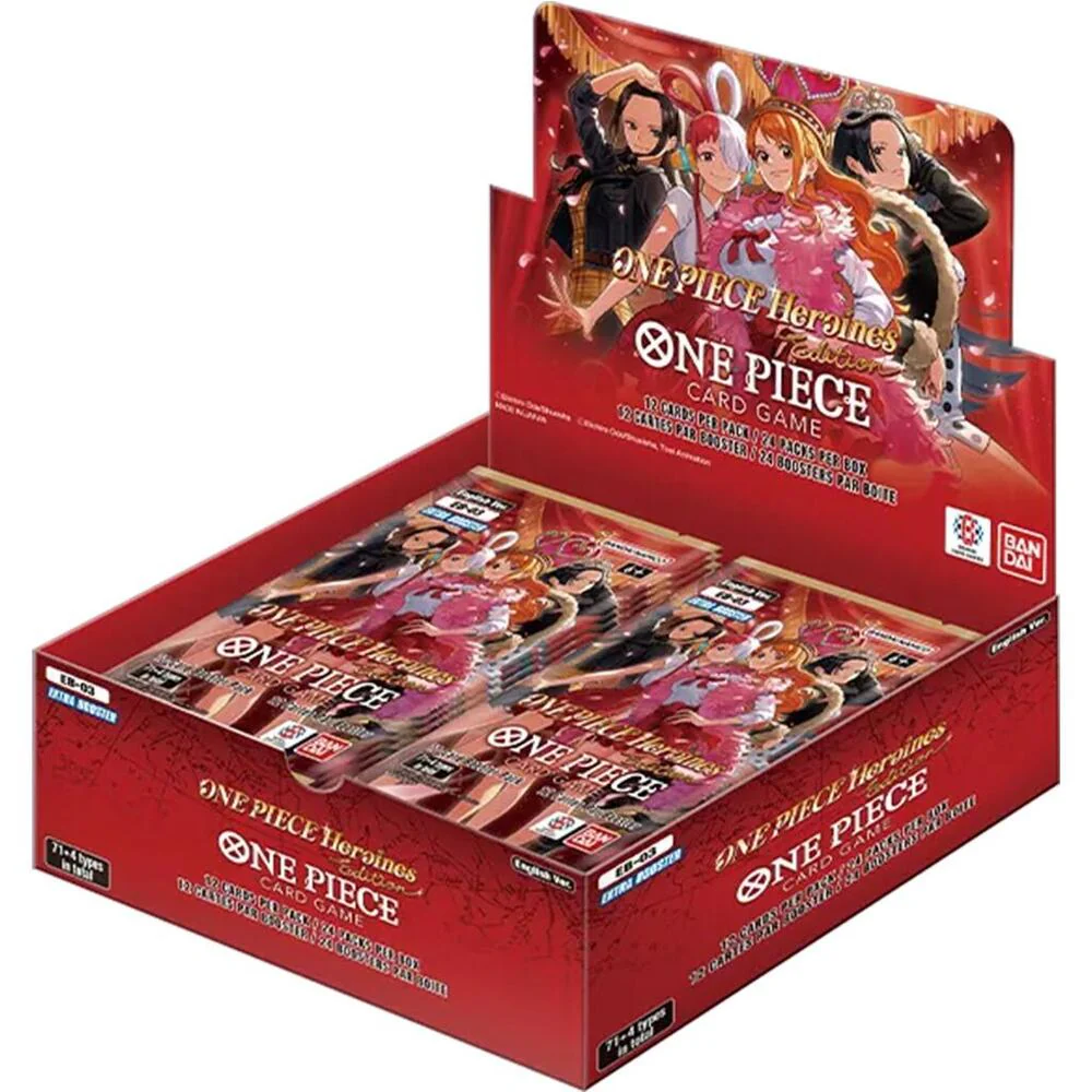 One Piece TCG: Heroines Edition Box: Extra Booster (EB03)