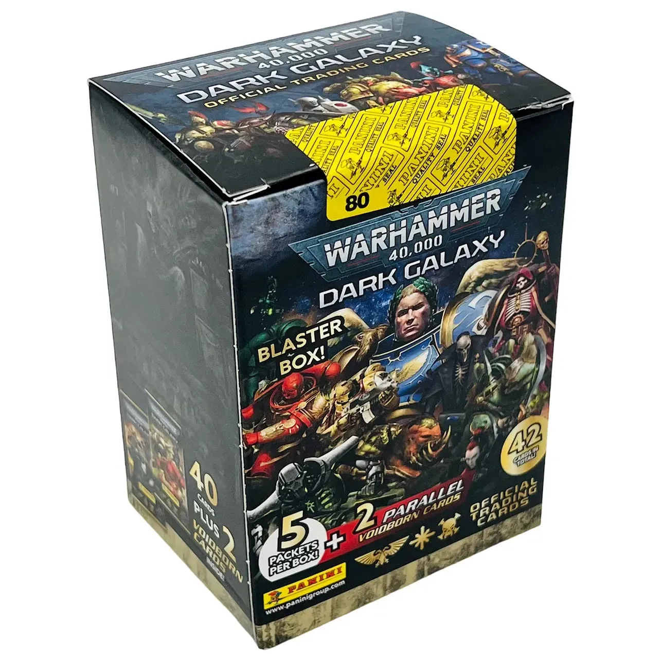 Panini Warhammer 40k Dark Galaxy Trading Cards Full Box 18 Packs