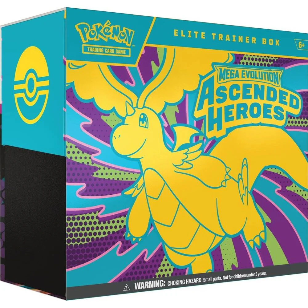 Pokémon Ascended Heroes Elite Trainer Box ETB