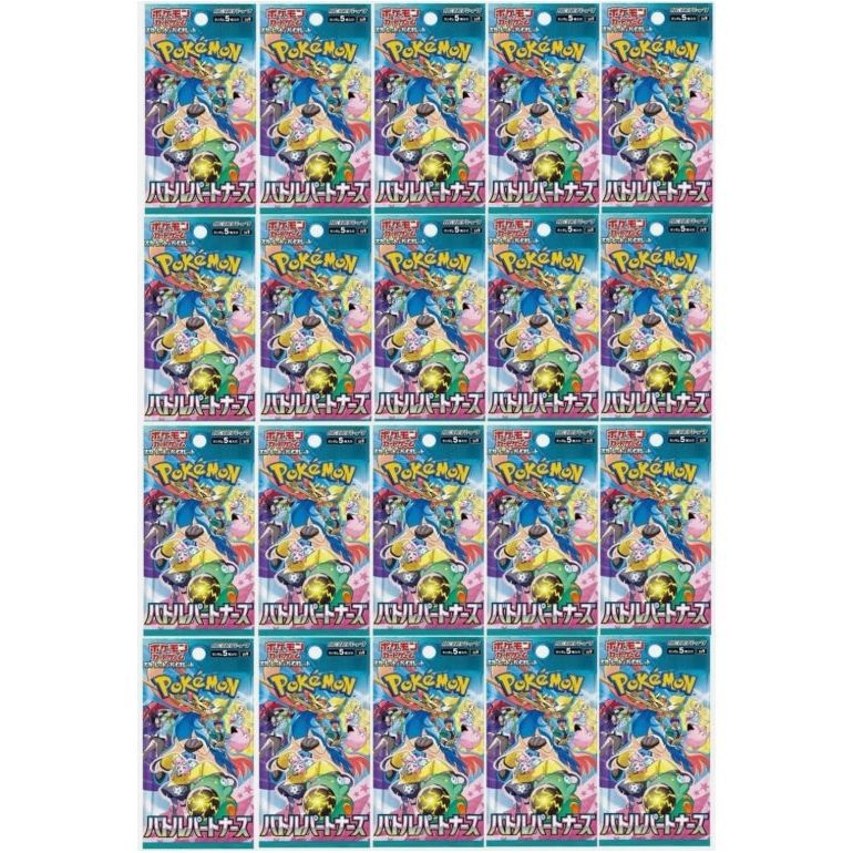 Pokémon Battle Partners Japanese Booster Single Pack