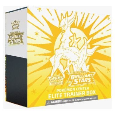 Pokemon: Brilliant Stars Pokemon Center Elite Trainer Box (Exclusive) - SWSH09: Brilliant Stars (SWSH09)