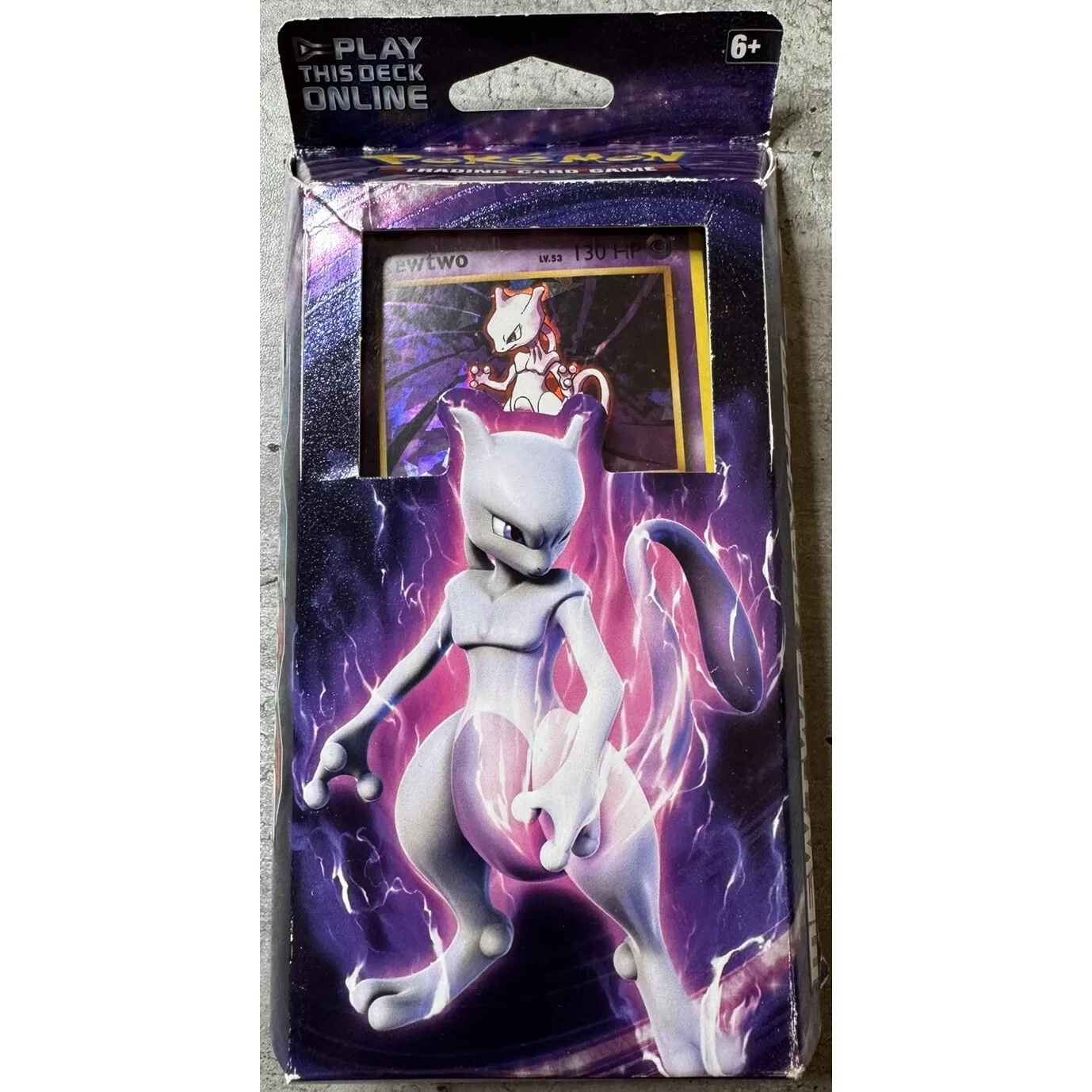 Pokémon Card XY Evolutions, Mewtwo Mayhem Theme Deck 2016, New & Sealed #2