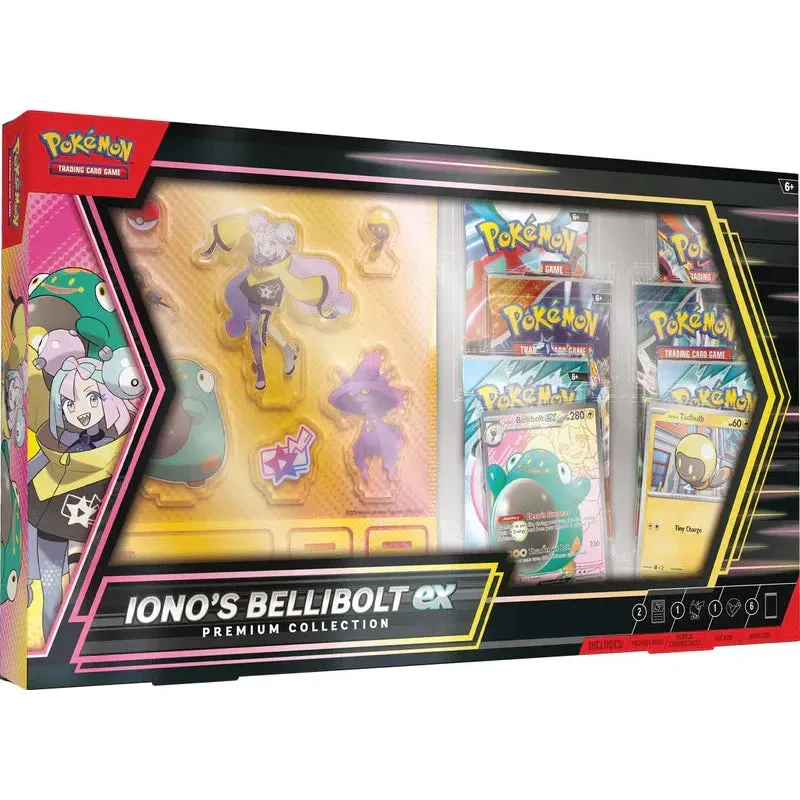 Pokemon Iono’s Bellibolt ex Premium Collection