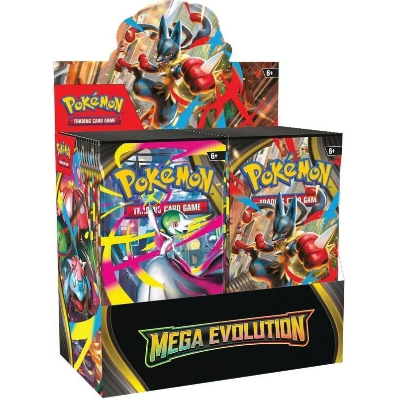 Pokémon Mega Evolution Booster Box Display