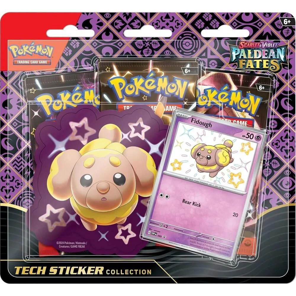 Pokémon - Paldean Fates Tech Sticker Collection
