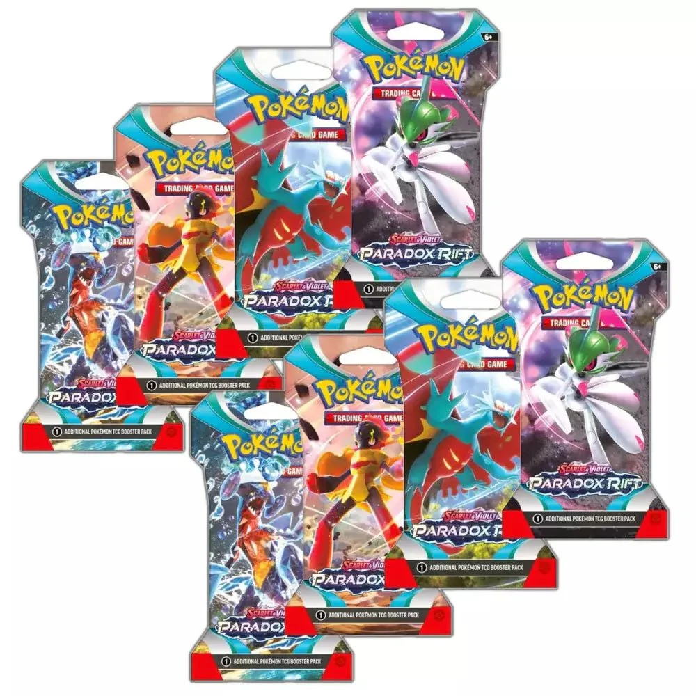 Pokemon Paradox Rift Sleaved Booster Pack Single (Style May Vary)