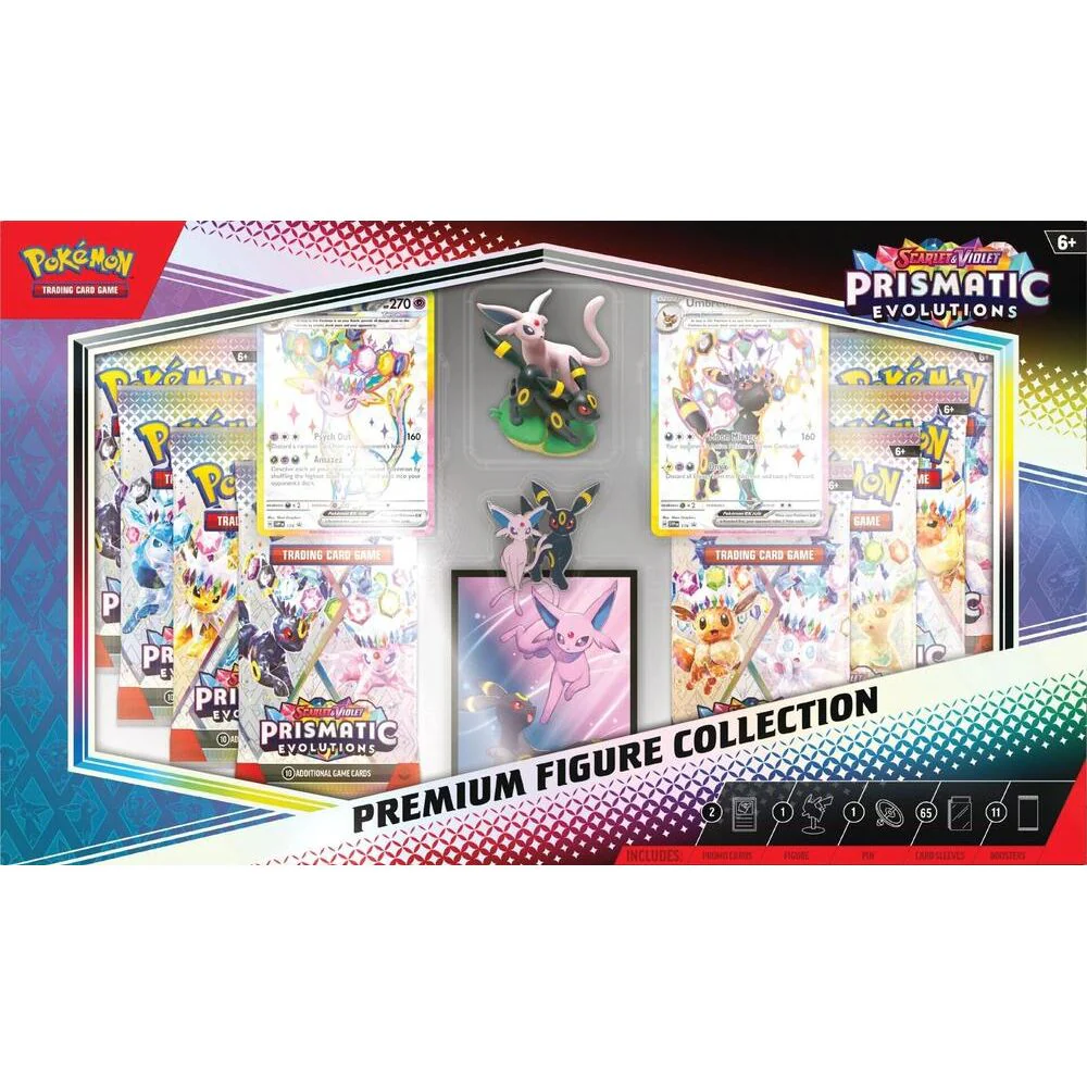 Pokémon Prismatic Evolutions Premium Figure Collection