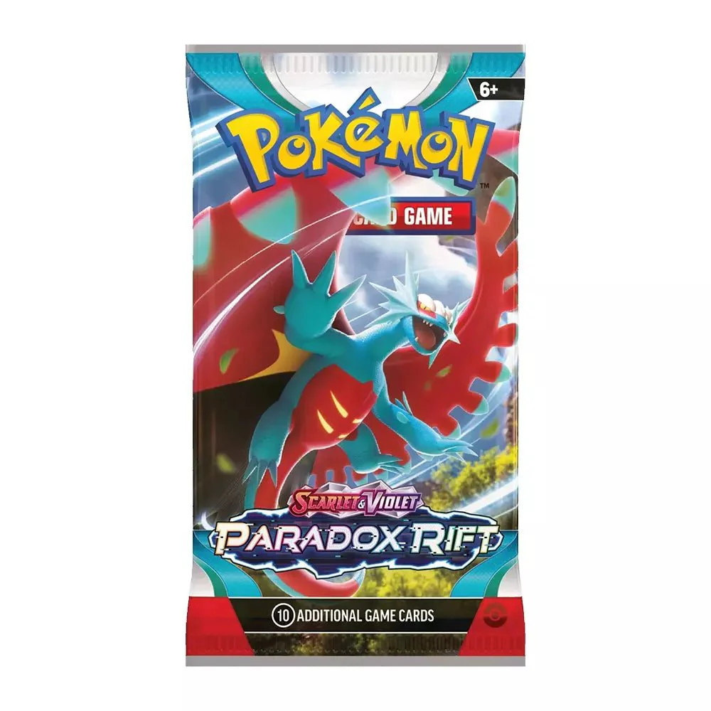 Pokemon Scarlet And Violet Paradox Rift Booster Pack Single (Styles May Vary)