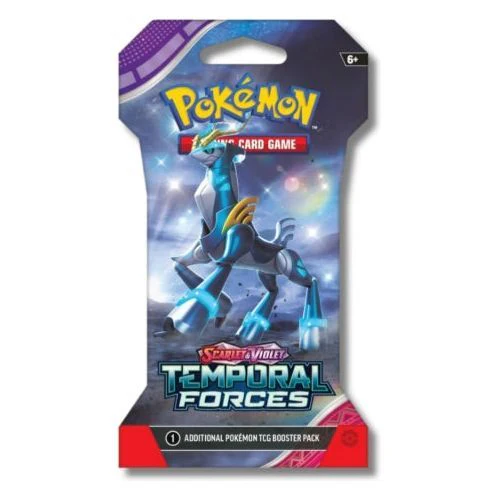 Pokemon Scarlet & Violet: Temporal Forces Sleeved Booster Pack (Styles May Vary)