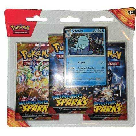 Pokemon Surging Sparks Blister Pack (3 Boosters)
