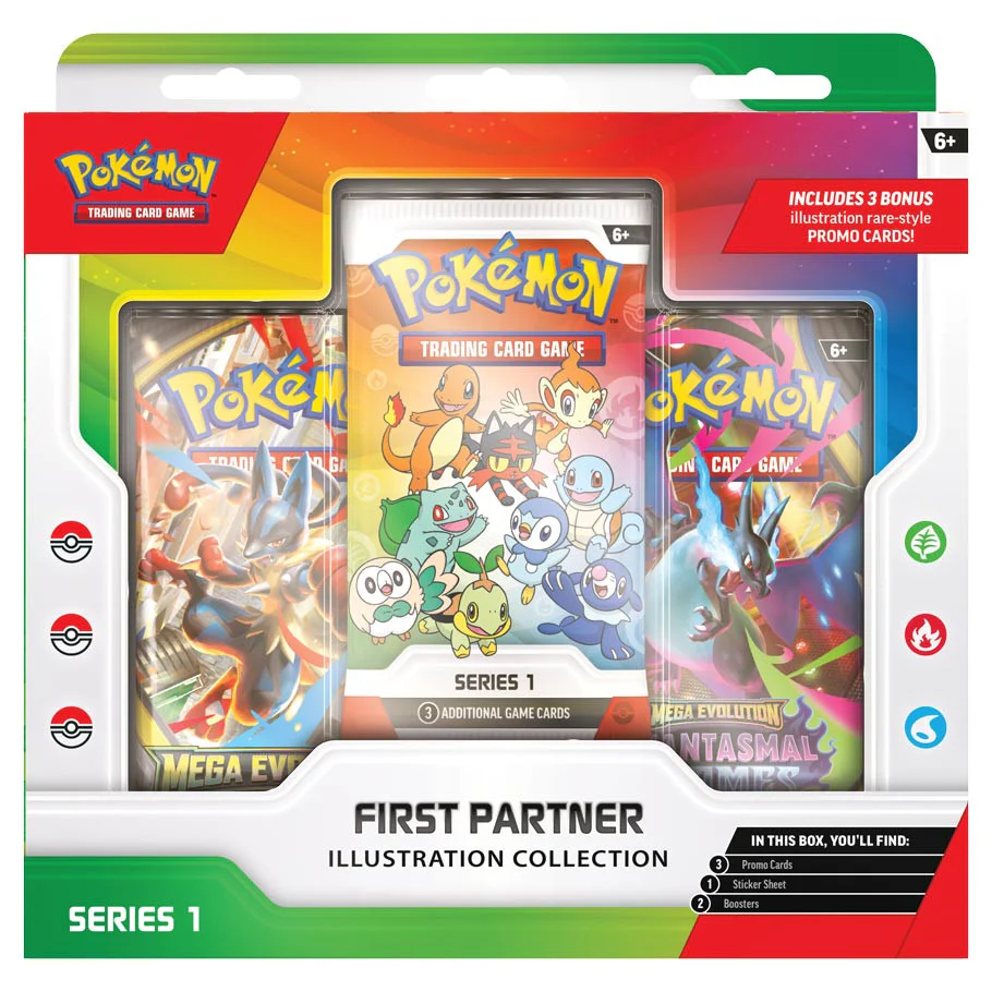 Pokémon TCG: First Partner Illustration Collection: Series 1